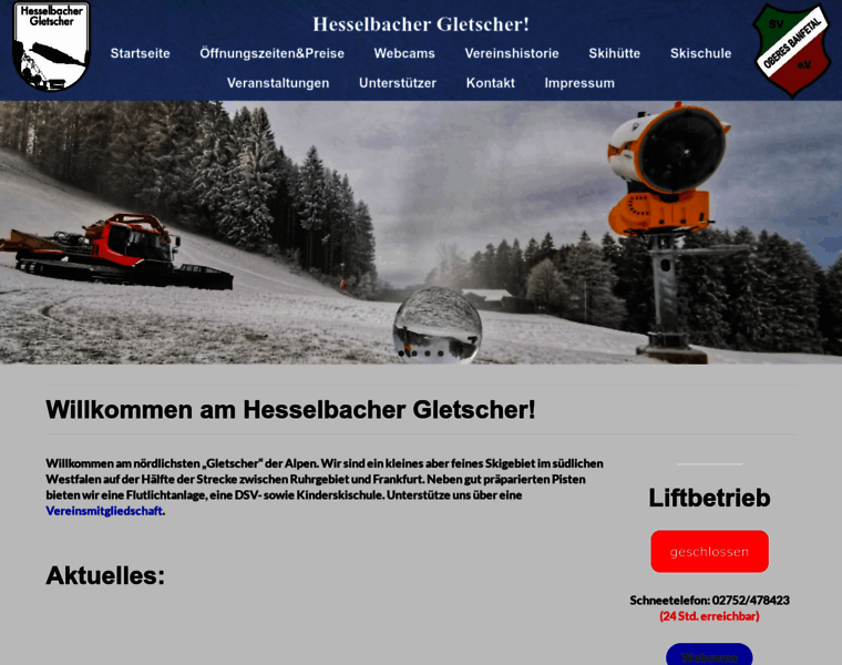 Hesselbacher-gletscher.de thumbnail