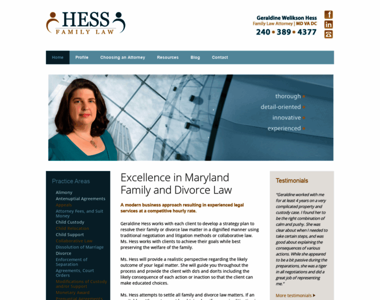 Hessfamilylaw.com thumbnail