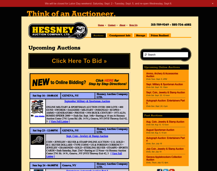 Hessney.com thumbnail