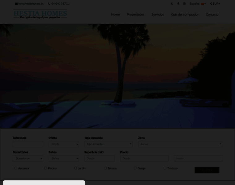 Hestiahomes.es thumbnail