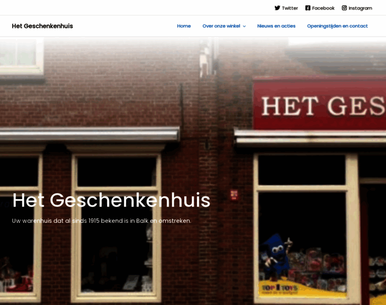 Hetgeschenkenhuis.nl thumbnail