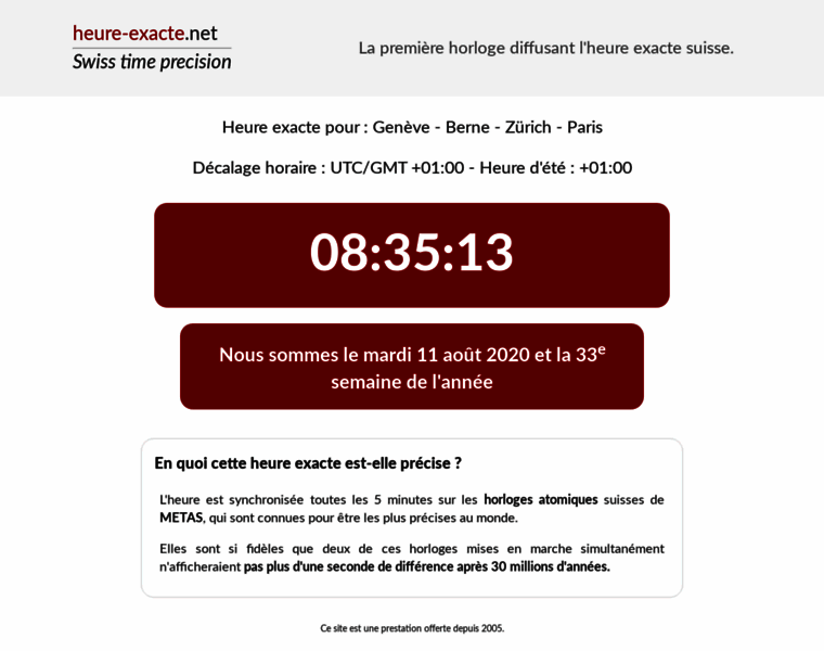 Heure-exacte.net thumbnail