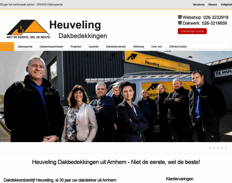 Heuveling-dakdekkers.nl thumbnail