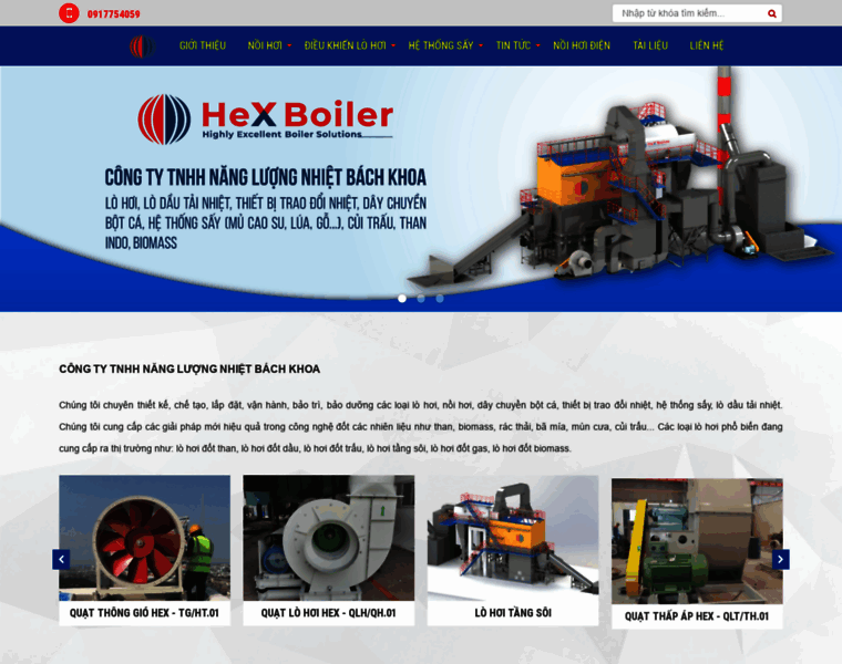 Hex-boilers.com thumbnail
