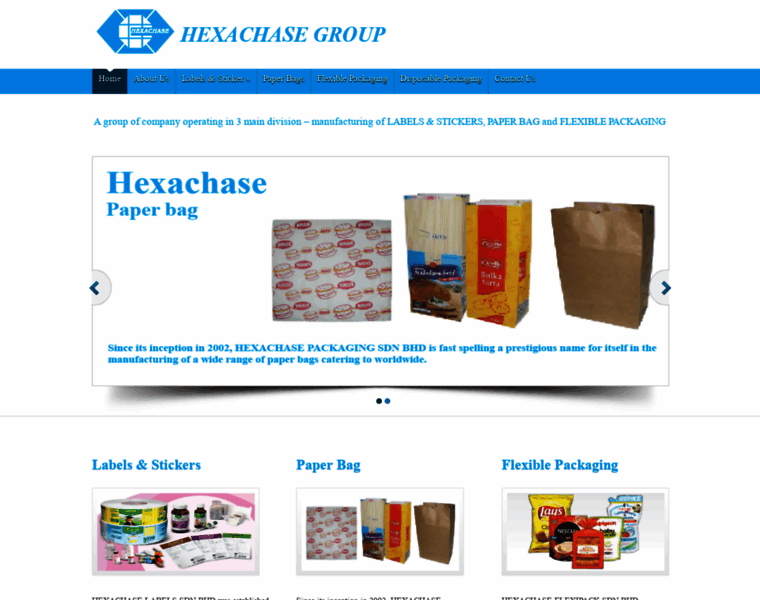 Hexachase.com thumbnail