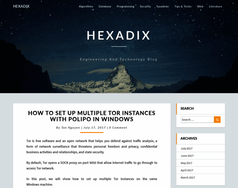 Hexadix.com thumbnail