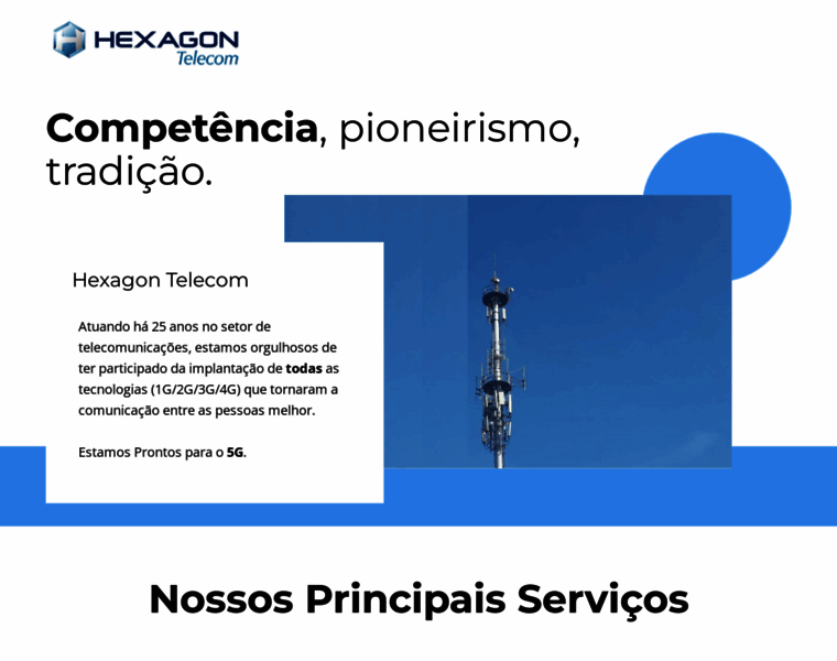 Hexagon-telecom.com.br thumbnail