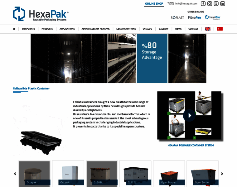 Hexapak.com thumbnail