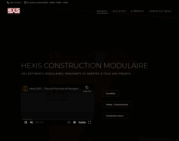 Hexis-construction-modulaire.fr thumbnail