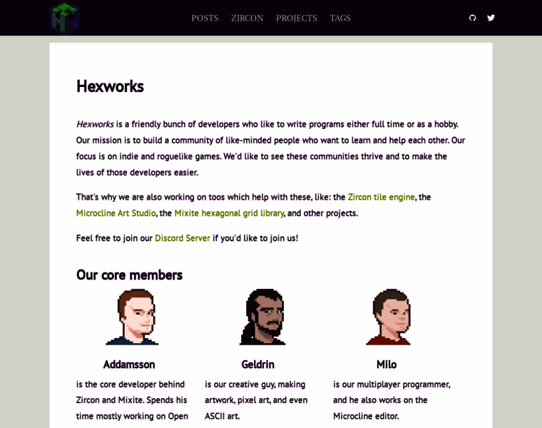Hexworks.org thumbnail Hexworks.org thumbnail