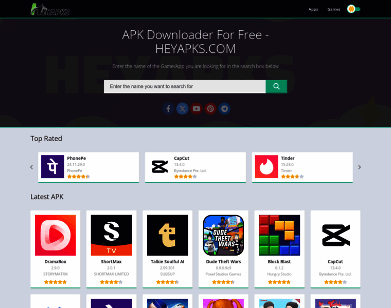 Heyapks.com thumbnail Heyapks.com thumbnail