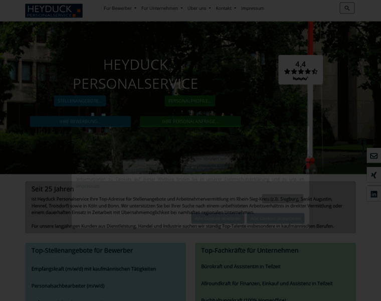 Heyduck-personalservice.de thumbnail