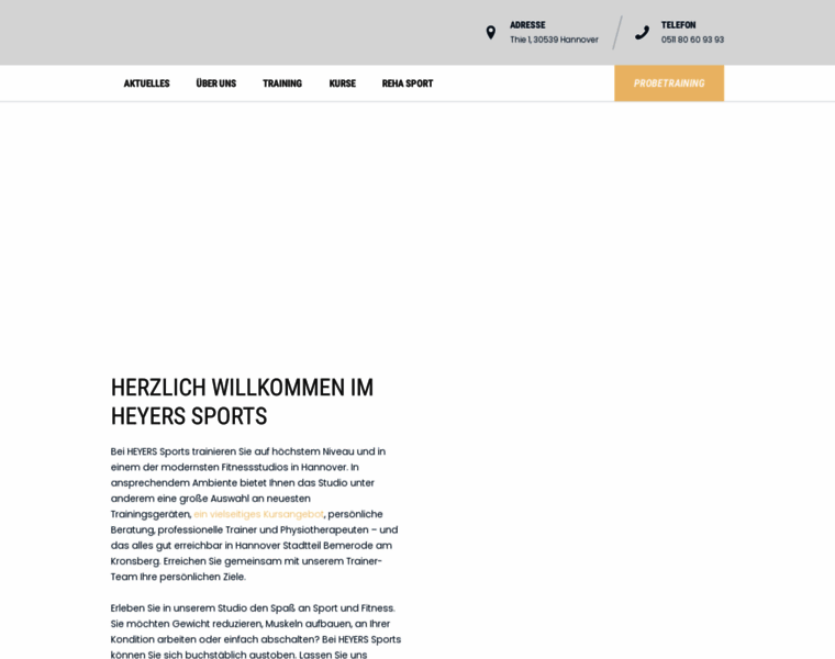 Heyers-sports.de thumbnail