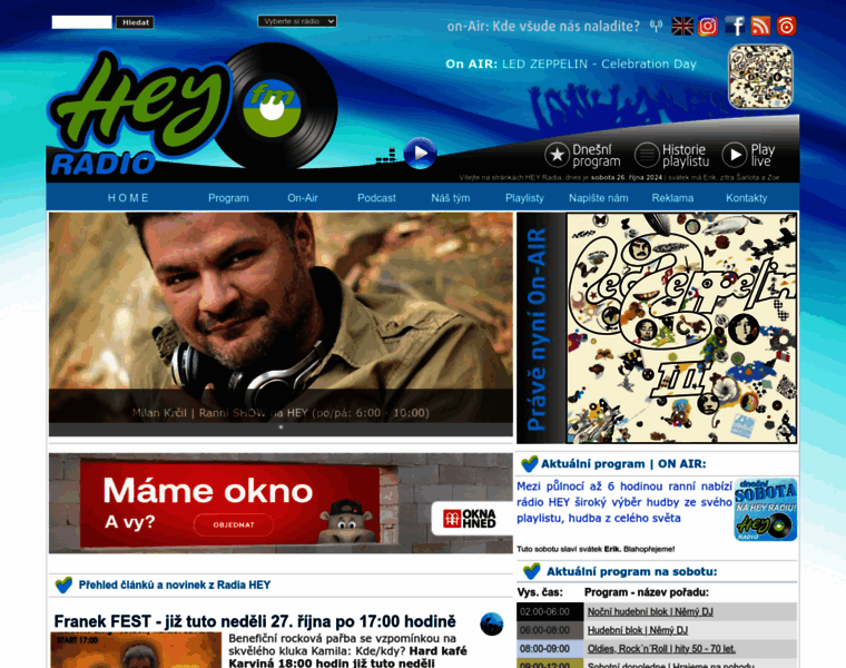 Heyradio.cz thumbnail Heyradio.cz thumbnail