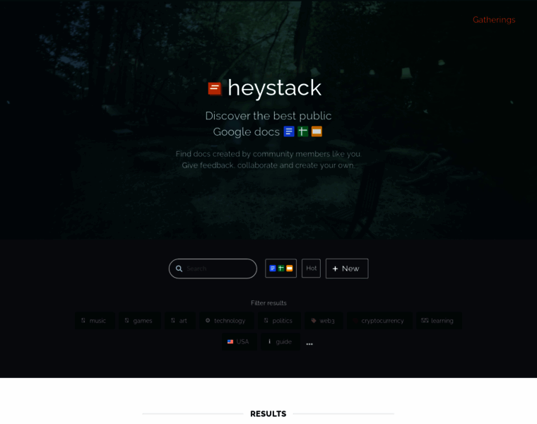 Heystacks.com thumbnail