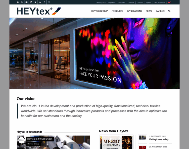 Heytex.com thumbnail