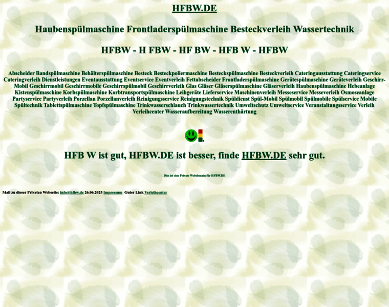 Hfbw.de thumbnail