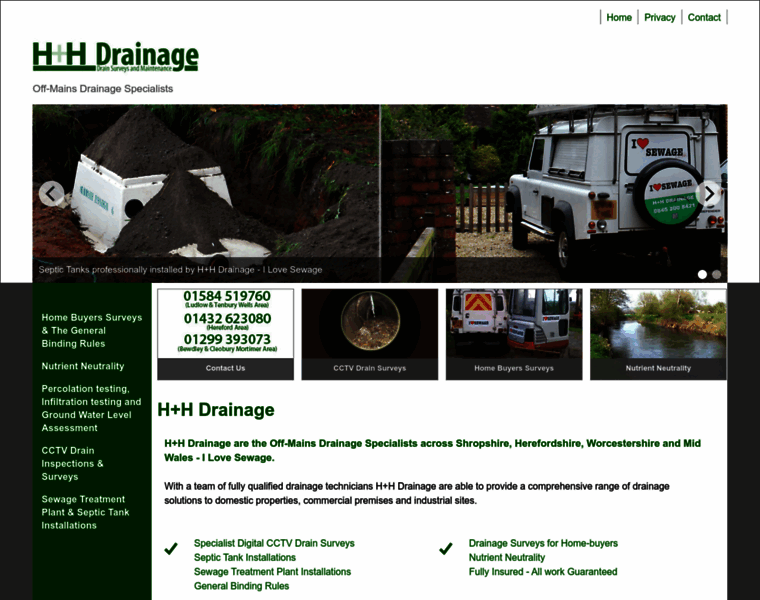 Hh-drainage.co.uk thumbnail