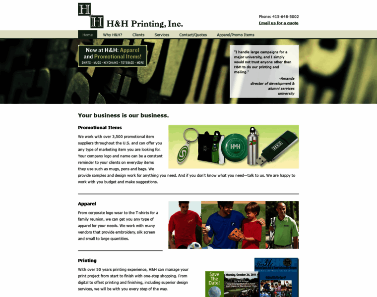Hhprinting.com thumbnail