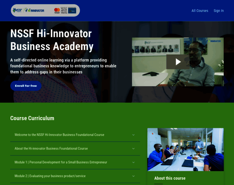 Hi-innovatorbusinessacademy.nssfug.org thumbnail