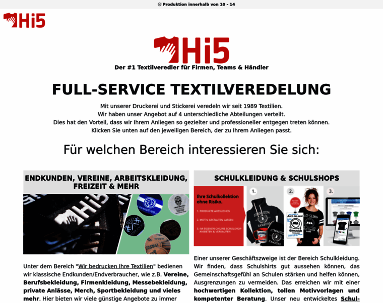 Hi5-textildruck.de thumbnail