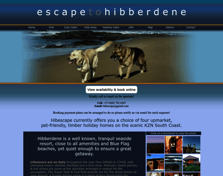 Hibescape.co.za thumbnail
