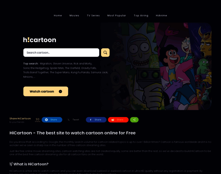 Hicartoon.to thumbnail