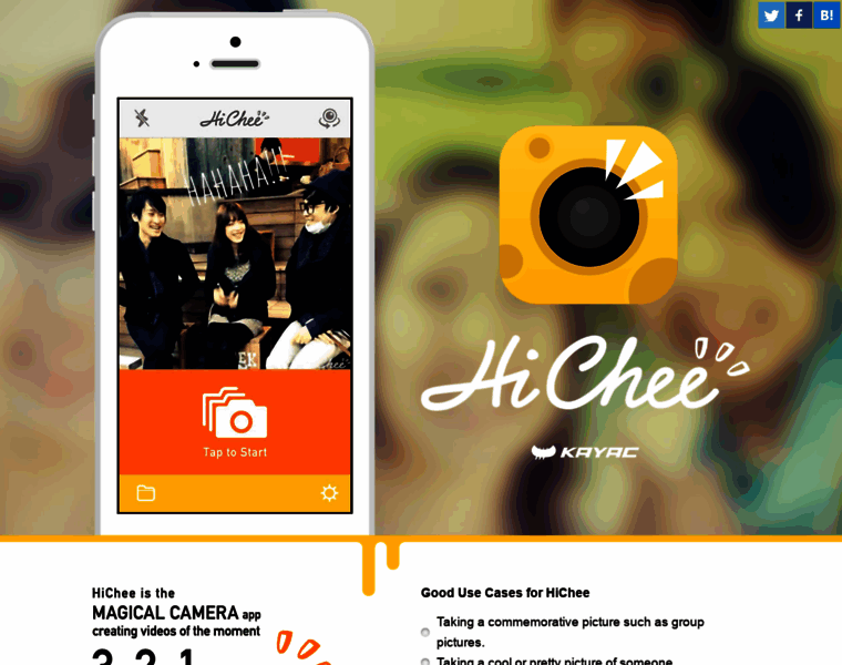 Hichee.kayac.com thumbnail