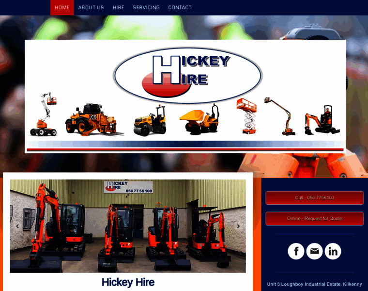 Hickey-hire.ie thumbnail