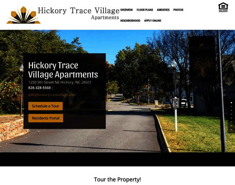 Hickorytracevillage.com thumbnail