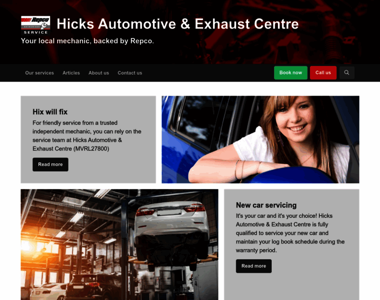 Hicksautomotive.com.au thumbnail