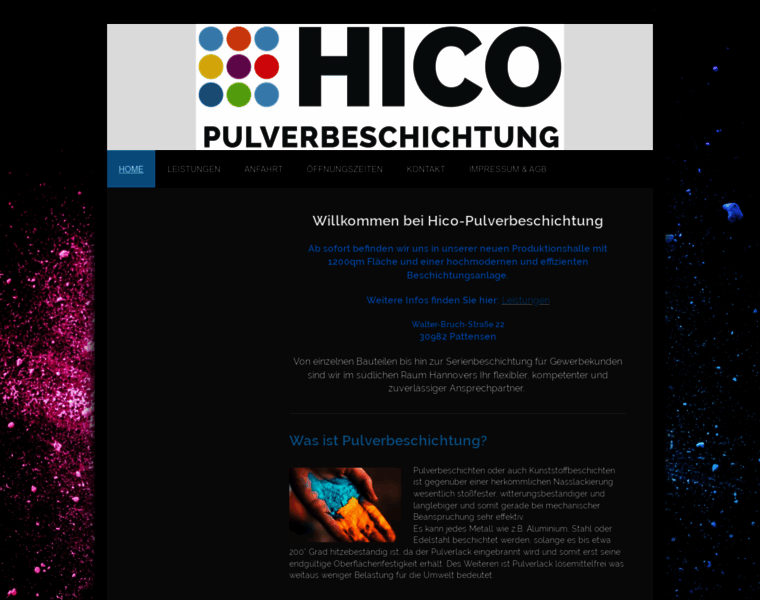 Hico-pulverbeschichtung.de thumbnail