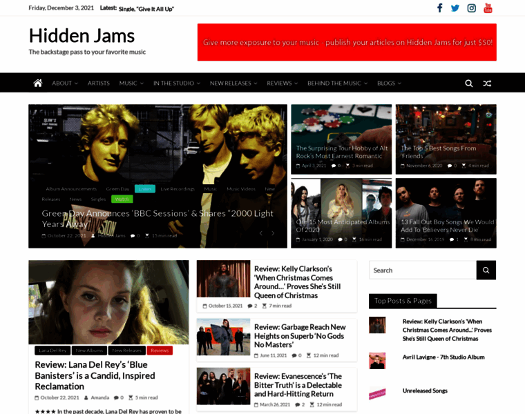 Hiddenjams.com thumbnail