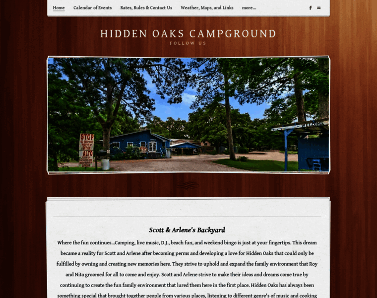 Hiddenoaksfamilycampground.com thumbnail