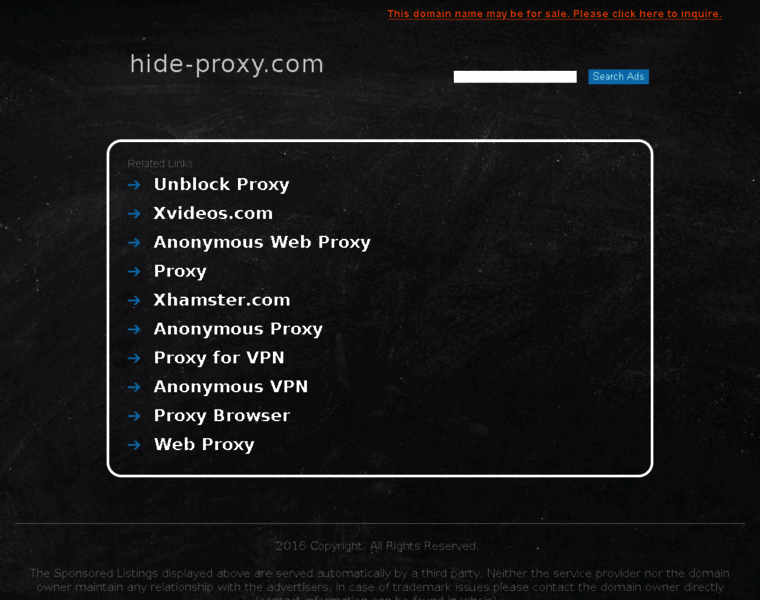 Hide-proxy.com thumbnail