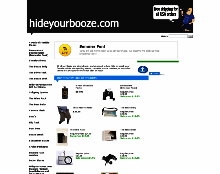 Hideyourbooze.com thumbnail