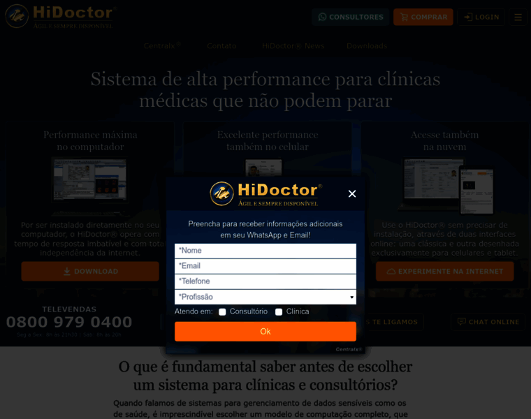 Hidoctor.com.br thumbnail