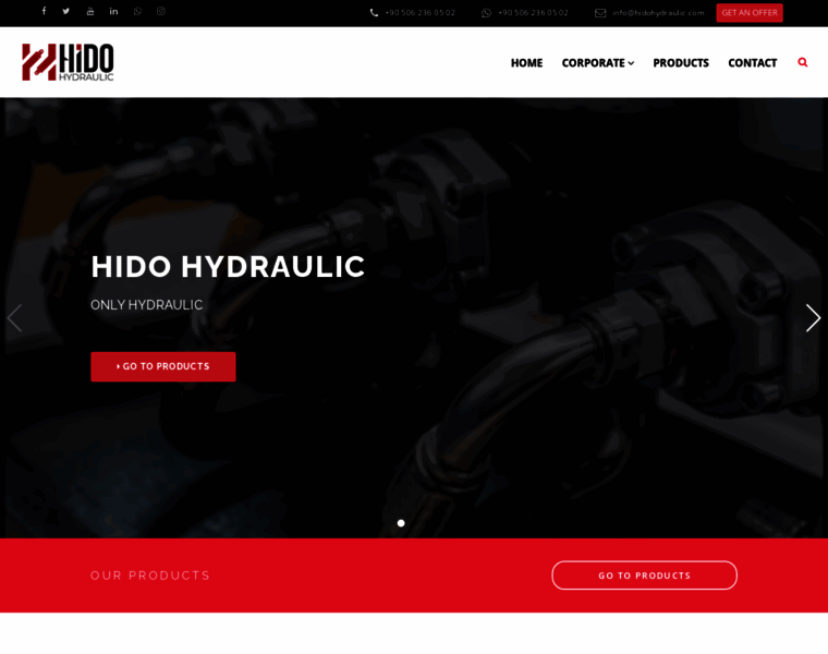 Hidohydraulic.com thumbnail