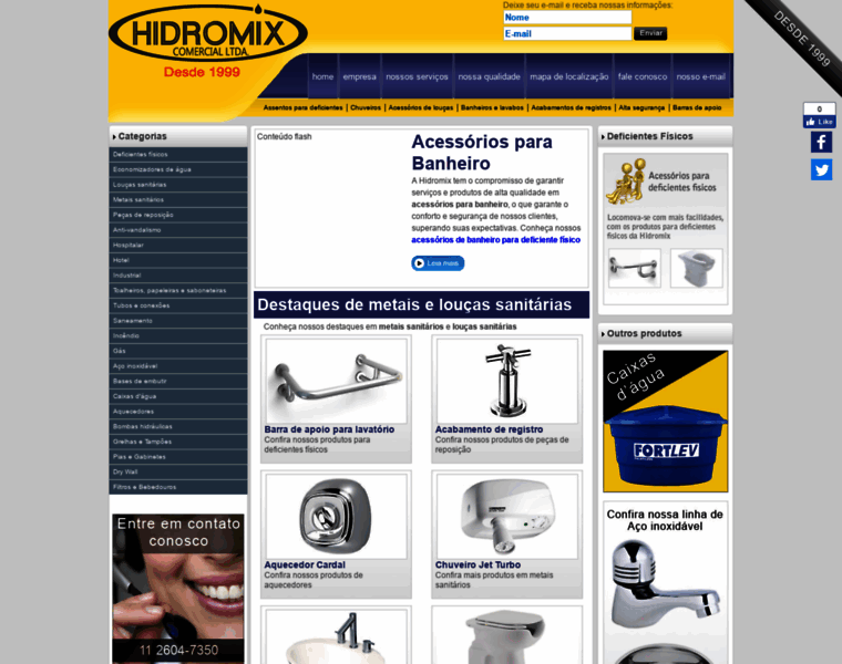 Hidromix.com.br thumbnail