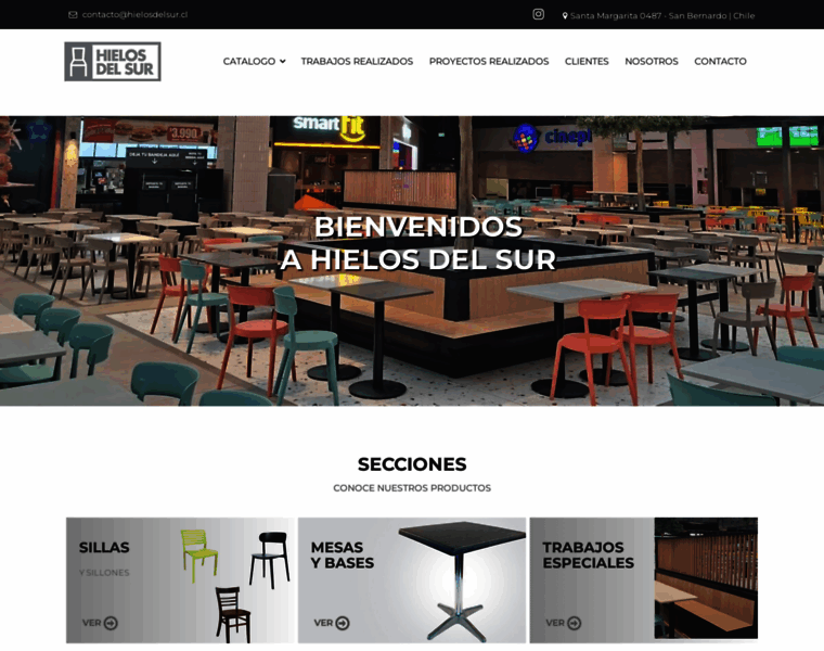 Hielosdelsur.cl thumbnail