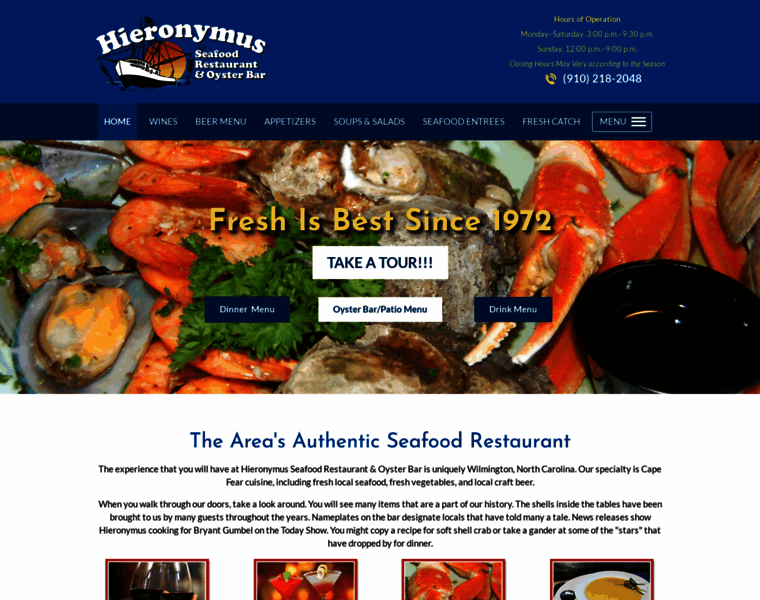 Hieronymusseafood.us thumbnail