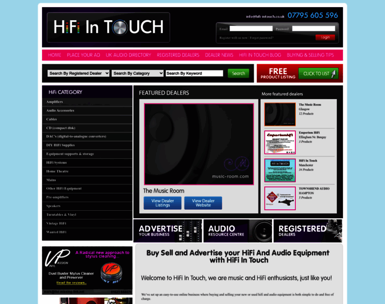 Hifi-intouch.co.uk thumbnail