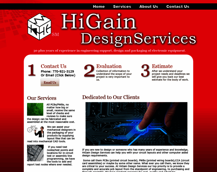 Higaindesign.com thumbnail