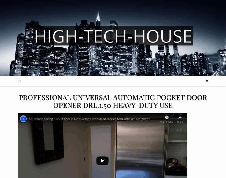 High-tech-house.com thumbnail