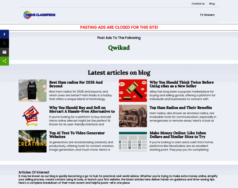High5classifieds.com thumbnail High5classifieds.com thumbnail