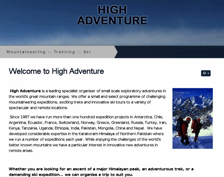 Highadventure.org.uk thumbnail