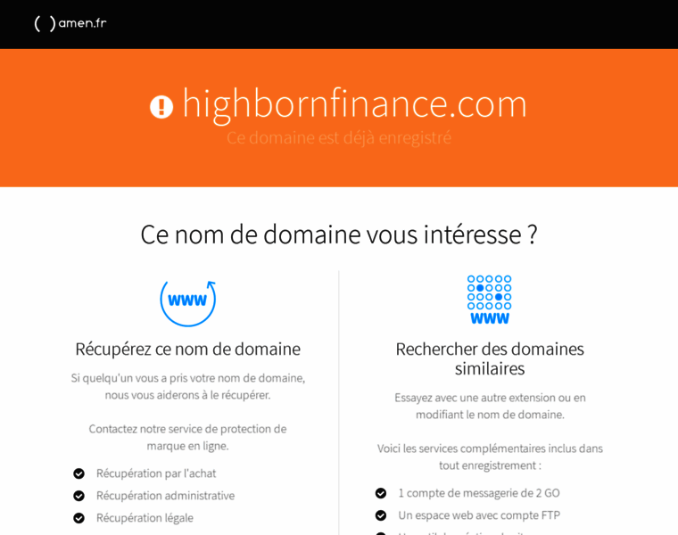 Highbornfinance.com thumbnail