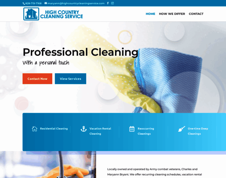 Highcountrycleaningservice.com thumbnail