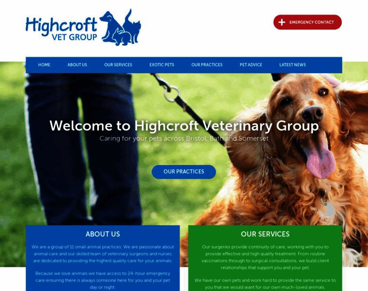Highcroftvet.co.uk thumbnail