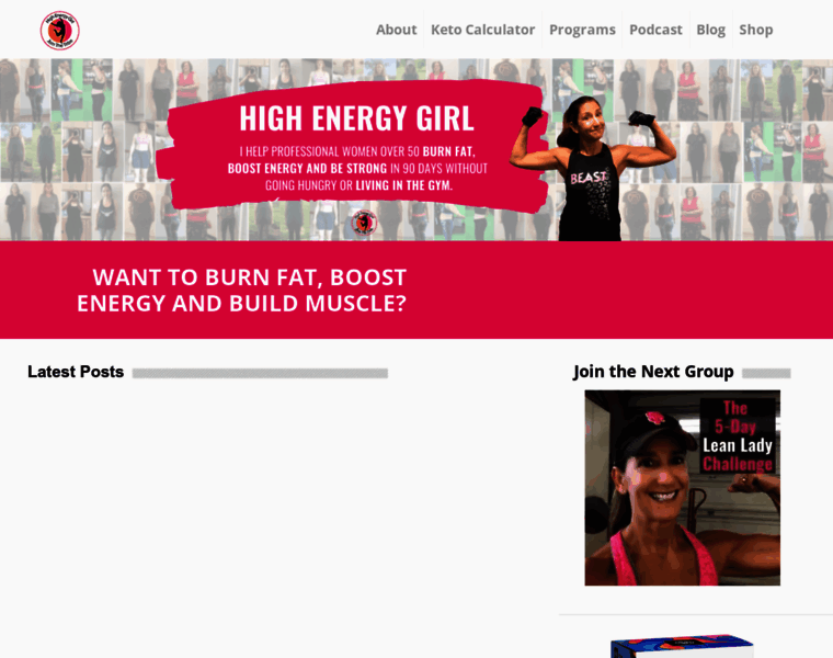 Highenergygirl.com thumbnail